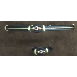 PULSERA DE BAQUETA