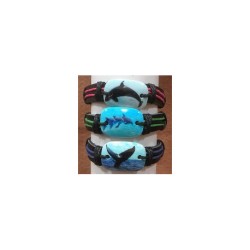 PULSERA DE PIEL / RESINA