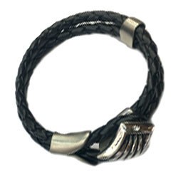 PULSERA DE PIEL / METAL