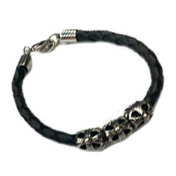 PULSERA DE PIEL / METAL