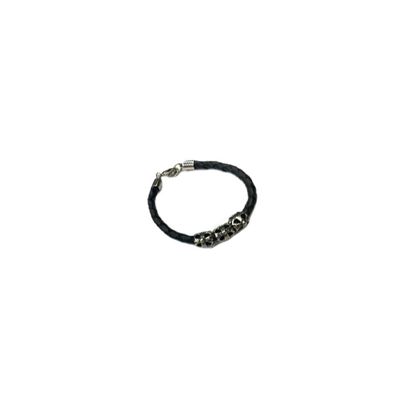 PULSERA DE PIEL / METAL