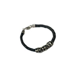 PULSERA DE PIEL / METAL