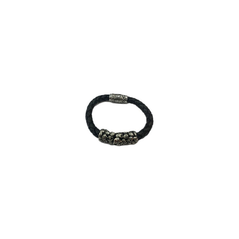 PULSERA DE PIEL / METAL