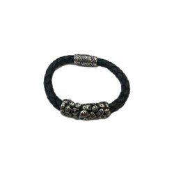 PULSERA DE PIEL / METAL
