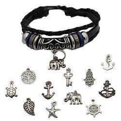 PULSERA DE PIEL / METAL