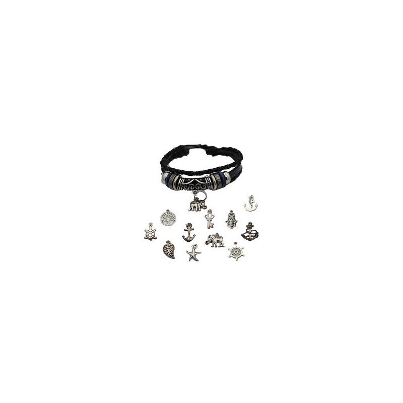 PULSERA DE PIEL / METAL