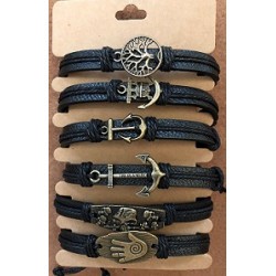 PULSERA DE PIEL / METAL