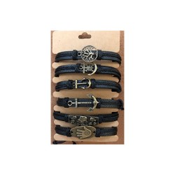 PULSERA DE PIEL / METAL