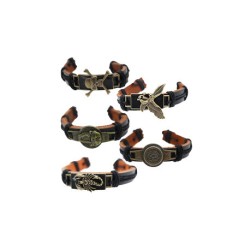 PULSERA DE PIEL / METAL