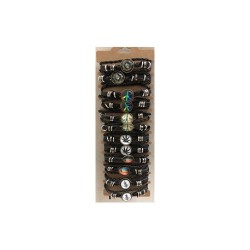 PULSERA DE PIEL / METAL