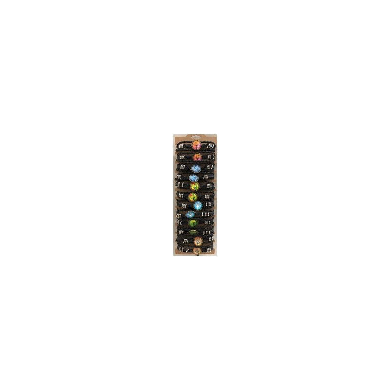 PULSERA DE PIEL / METAL