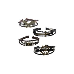 PULSERA DE PIEL / METAL