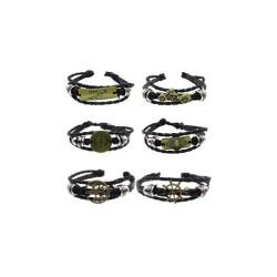 PULSERA DE PIEL / METAL