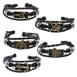 PULSERA DE PIEL / METAL