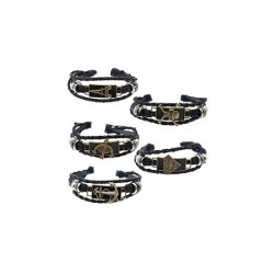 PULSERA DE PIEL / METAL