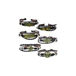 PULSERA DE PIEL / METAL