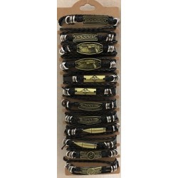PULSERA DE PIEL / METAL