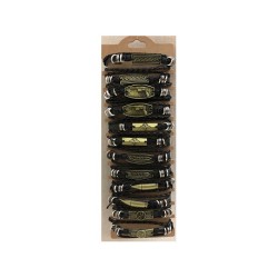 PULSERA DE PIEL / METAL