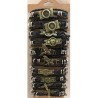 PULSERA DE PIEL / METAL
