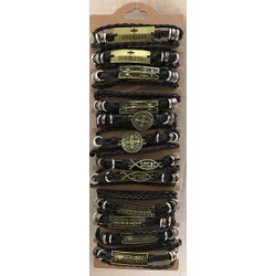 PULSERA DE PIEL / METAL