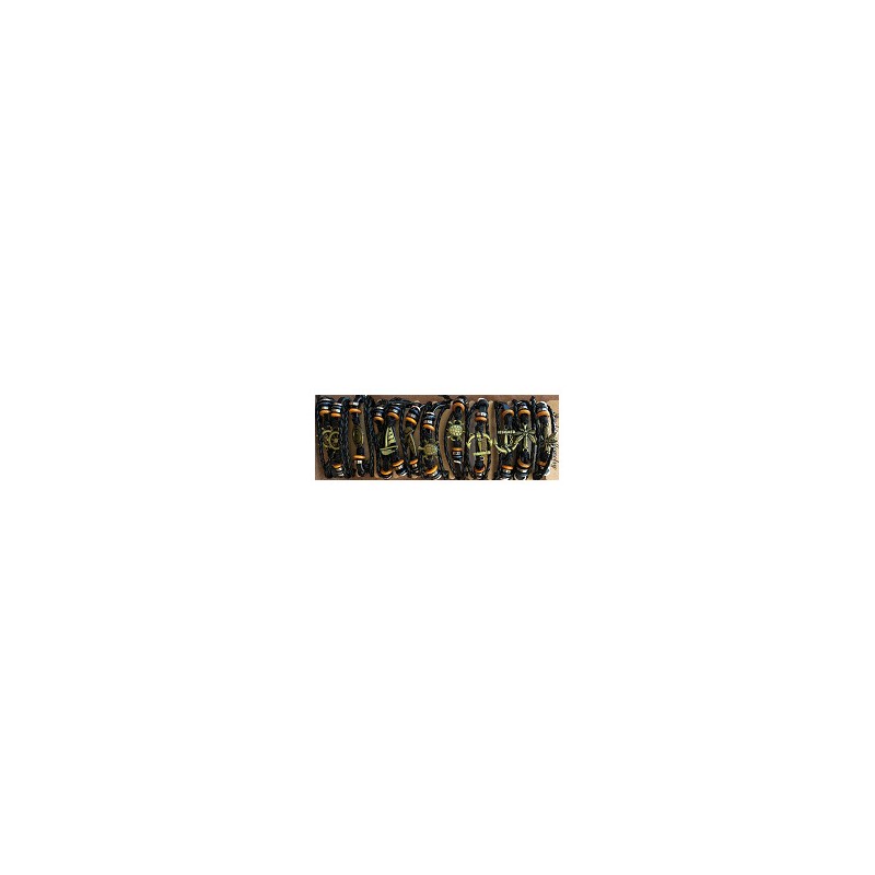 PULSERA DE PIEL / METAL