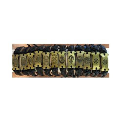 PULSERA DE PIEL / METAL