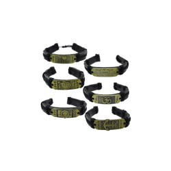 PULSERA DE PIEL / METAL
