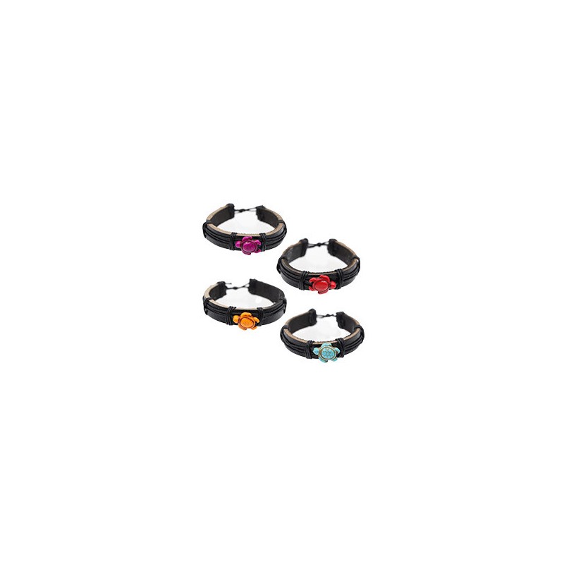 PULSERA DE PIEL / RESINA