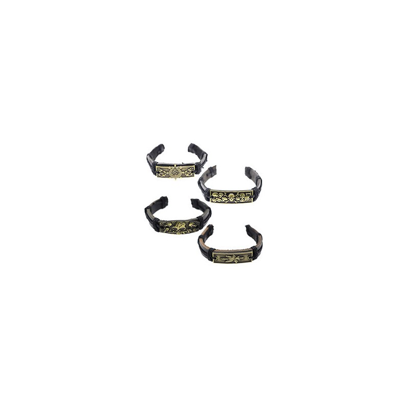 PULSERA DE PIEL / METAL