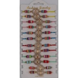 PULSERA DE HILO / METAL
