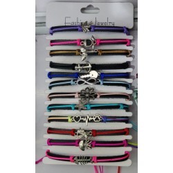 PULSERA DE HILO / METAL