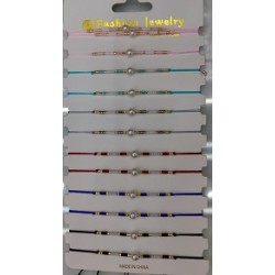 PULSERA DE HILO / METAL