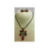 COLLAR / ARETE DE VIDRIO