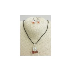 COLLAR / ARETE DE VIDRIO