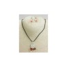 COLLAR / ARETE DE VIDRIO