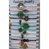 PULSERA DE HILO / MADERA