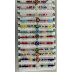 PULSERA DE HILO * METAL