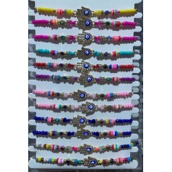 PULSERA DE HILO / METAL