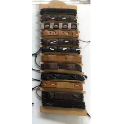 PULSERAS DE PIEL
