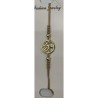 PULSERA DE HILO / METAL