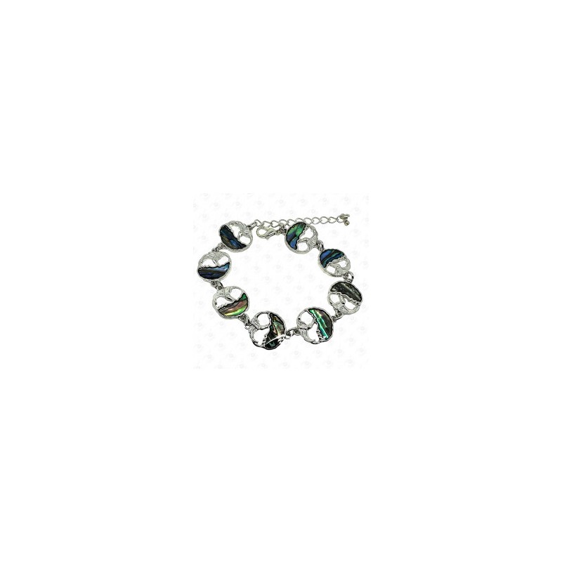 PULSERA DE METAL / CONCHA