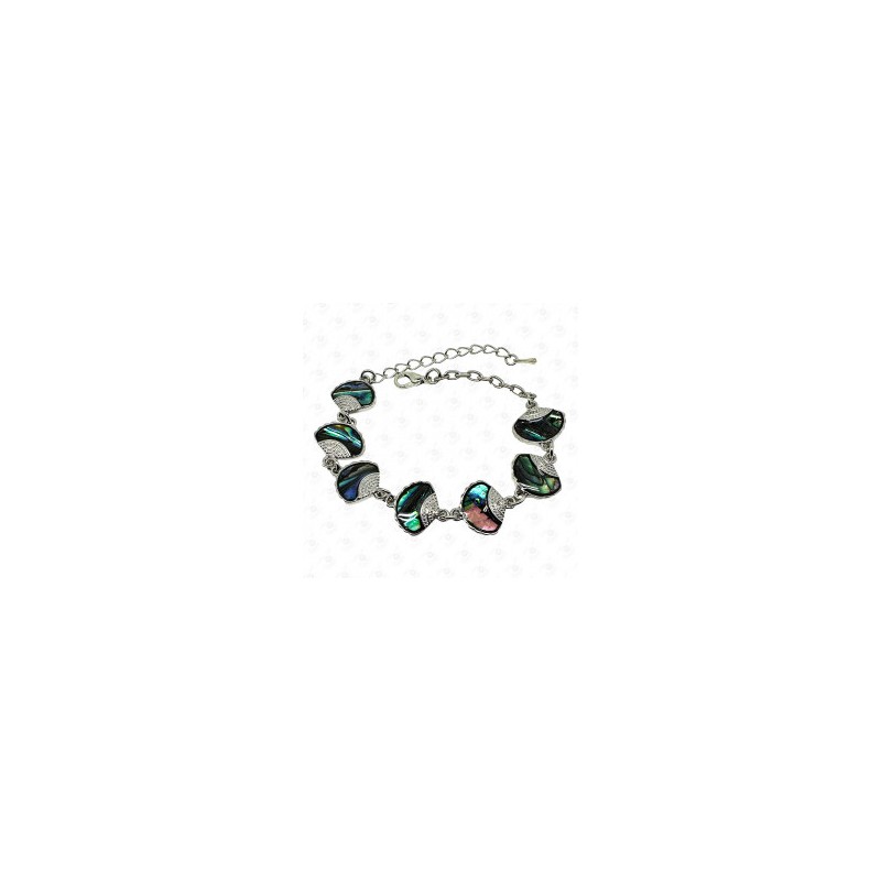 PULSERA DE METAL / CONCHA