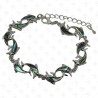PULSERA DE METAL / CONCHA