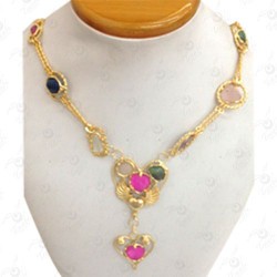 COLLAR DE METAL / PIEDRA