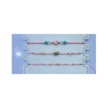PULSERA DE HILO / METAL