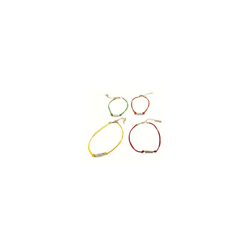 PULSERA DE METAL / HILO