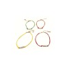 PULSERA DE METAL / HILO