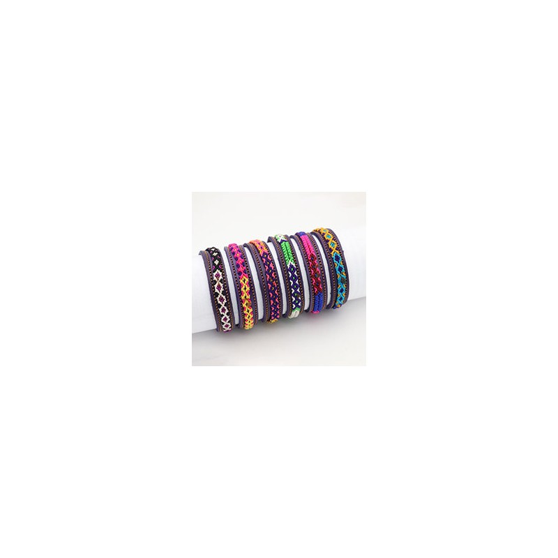 PULSERA DE PIEL / HILO