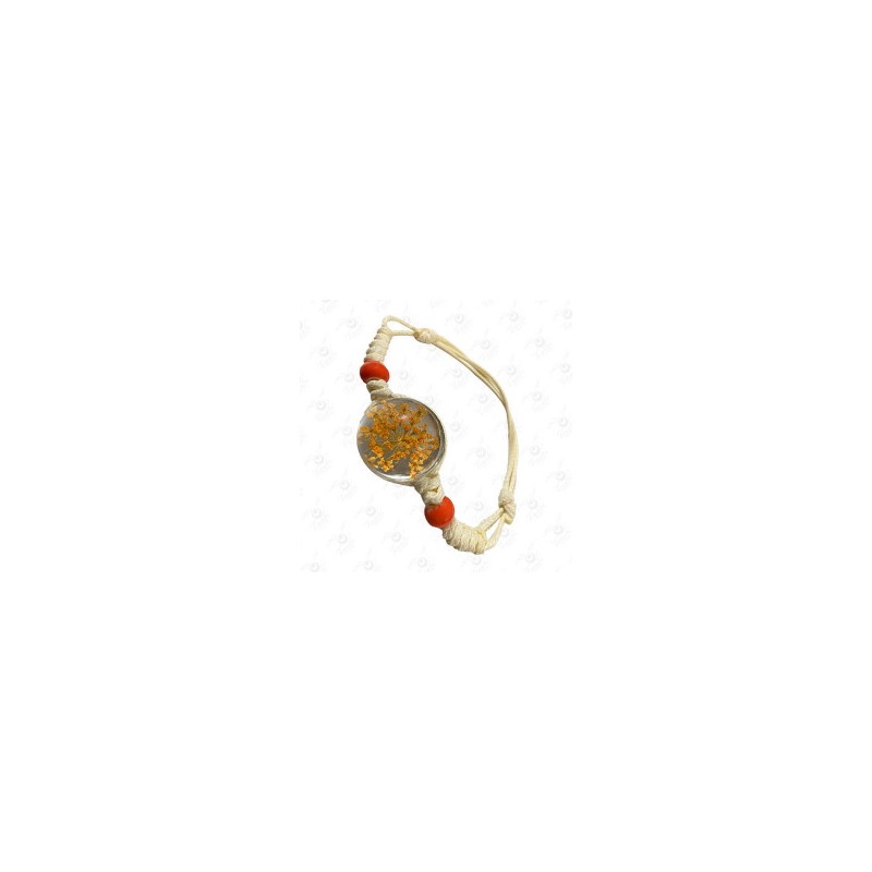 PULSERA DE HILO / VIDRIO