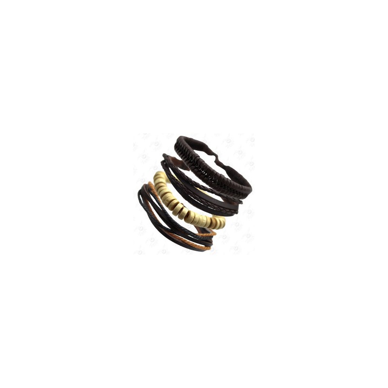 PULSERA DE PIEL / METAL
